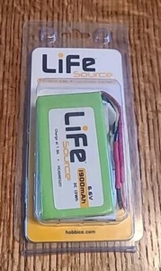 Life Source Lithium Iron Phosphate Battery 6.6v 1900mAh - Picture 1 of 3