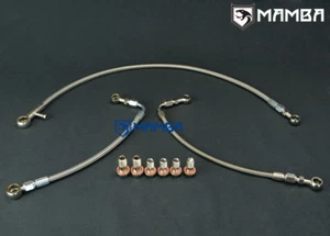 SAAB 9-3 9-5 TD04HL 15T 19T Turbo Oil & Water Line (For GT17 to TD04HL) UK - Picture 1 of 5