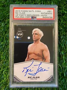 Ric Flair Auto 2019 Panini National Convention VIP Autograph Card IA-RF1 PSA/DNA - Picture 1 of 4