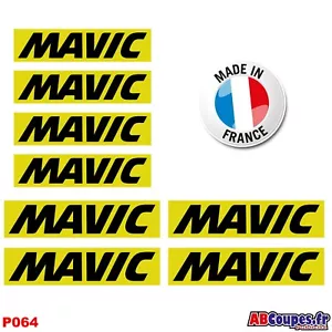 8 Autocollants MAVIC - Stickers Weel decals cosmic Rim set- P064 - Picture 1 of 1
