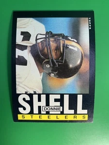 1985 Topps Donnie Shell #362 Pittsburgh Steelers - Picture 1 of 2