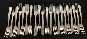 Walco Stars & Stripes (Stainless) Individual Salad Fork - Picture 1 of 6