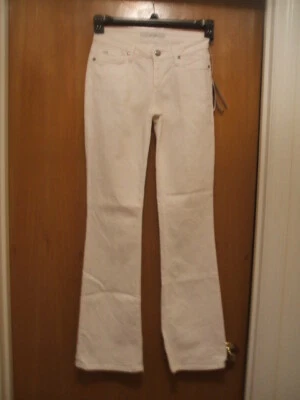 Joes Jeans Jenny White Honey Sz 24 Swarovski Crystals Pocket Bling NWT $200  JJ - Image 1 of 4