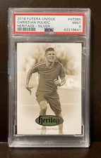 2018 FUTUERA UNIQUE CHRISTIAN PULISIC HERITAGE SILVER  #30/39 PSA 9