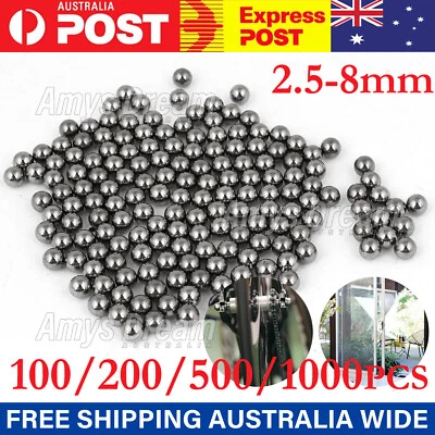 Loose Bearing Ball Replacement Parts stainless steel 2.5-8mm Bike Bicycle  MEL - image 1 of 4