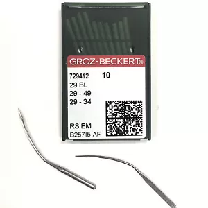 10 Pk. Groz-Beckert LWX6T Needles For Consew 75T Blindstitch Blind Hem Machines - Picture 1 of 1
