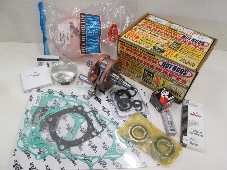 HONDA CRF 450R KIT COMPLETO DE RECONSTRUÇÃO DO MOTOR VIRABREQUIM, PISTÃO 2002-2008 - Imagem 1 de 4