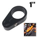 Motorcycle Brake Clutch Cable Wire Clamp Clip For Harley 1'' Handlebar Black