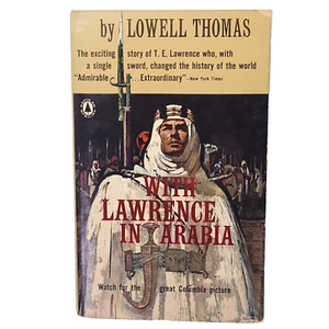 With Lawrence in Arabia BOOK by Lowell Thomas Vtg paperback Popular Library - Picture 1 of 4