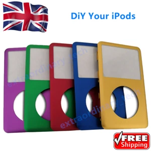 NEW Front Cover Case Blue Green Gold Purple for iPod Classic 6 7th 80 120 160GB - Picture 1 of 13