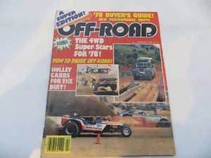OFF-ROAD Magazine FEB 1978 Holly Carbs / 4WD Super-Stars for '78 / Buyers Guide - Picture 1 of 6