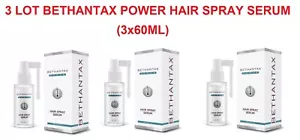 3 LOT Bethantax Power Hair Spray Serum (3x60ML) (NEW) - Picture 1 of 1