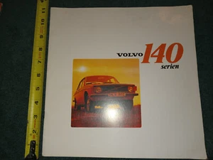 Volvo 140 1973 serie catálogo de ventas/folleto original del concesionario en danés - Imagen 1 de 9