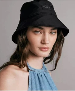 Rag & Bone Black Addison Bucket Hat Gr: S/M und M/L - Bild 1 von 3