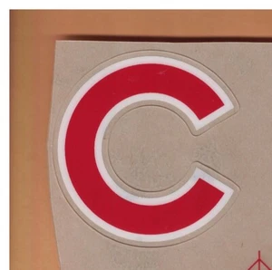 Chicago Cubs FULL SIZE MLB BASEBALL BATTING HELMET DECAL / WINDOW STICKER - Picture 1 of 1