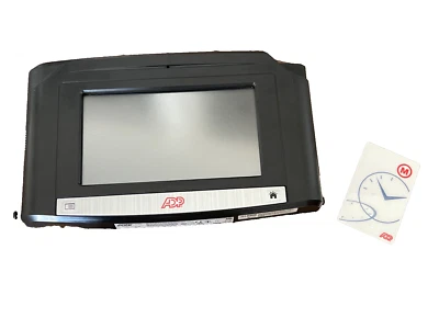 ADP 8609100-458 InTouch 9100 Time Clock-Tested Working *NO wall mount - Image 1 of 4