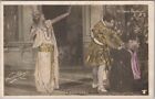 ok. 1900 Aktorka SARAH BERNHARDT Pocztówka "LA SORCIERE" Ręcznie kolorowe zdjęcie RPPC