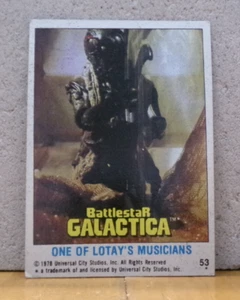 CYLON LASER RIFLE DAMAGED BATTLESTAR GALACTICA TRADING CARD LOTAY'S MUSICIANS - Picture 1 of 2