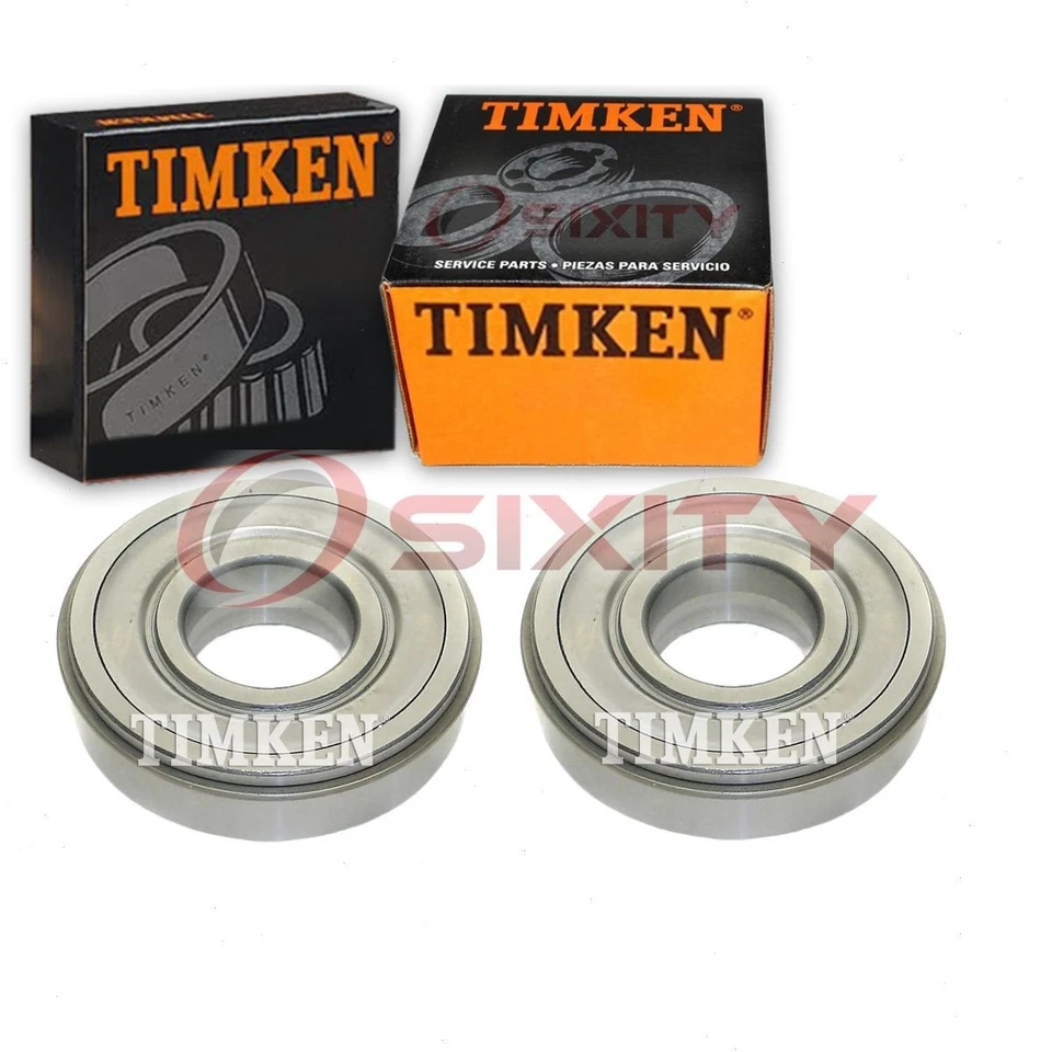 2 rodamientos de eje de salida de transmisión trasera Timken para Nissan D21 JW 1986-1994 Foto 1 de 4