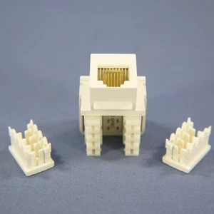 Eagle White Cat 3e Snap-In 110 Style 6-Wire USOC Modular Phone/Data Jack 5511W - Picture 1 of 5