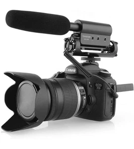 TAKSTAR SGC-598 Photography Interview Shotgun MIC Microphone For Nikon Canon - Picture 1 of 6