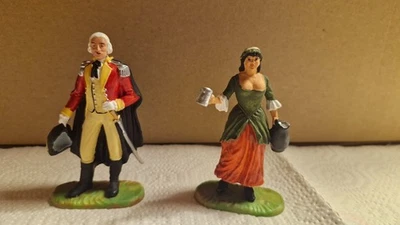 elastolin britische Grenadiere und Magd 7 cm - Bild 1 von 4