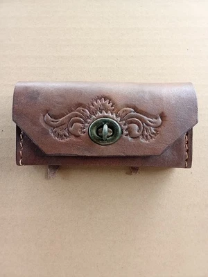 Bolsa de herramientas para bicicleta hecha a mano MARRÓN ajuste Raleigh Humber BSA Gazelle (envío gratuito) Foto 1 de 4