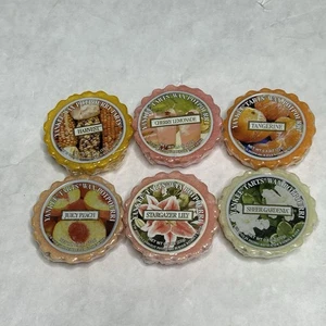 Vintage Yankee Candle Wax Tarts Assorted Scents Harvest Peach Cherry Lily - Picture 1 of 8