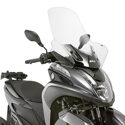 Pare-Brise Transparent GIVI 2120DT Spécifique pour Yamaha Tricity, MBK Tryptik - Photo 1/2