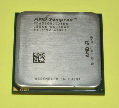 AMD Sempron 3200+ 1.8 gHz Processor *Used, Working* SDA3200DIO3BW - Image 1 of 2