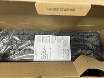 New Dell KM5221WBKB-US Wireless Keyboard and Mouse Set Combo 08JPPH - Image 1 of 4