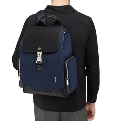 RIMOWA Never Still Flap Backpack, LARGE, Navy/Black (New W/O Tags) - Bild 1 von 4