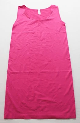 Yelete женщин плюс бесшовный длинный бак скольжения платье EH6 фуксия один размер новый с Ярлыками - Изображение 1 из 3