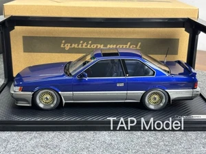 Ignition Model 1/18 Nissan Leopard 3.0 Ultima F31 Blue/Silver Model Car-IG3701 - Picture 1 of 15