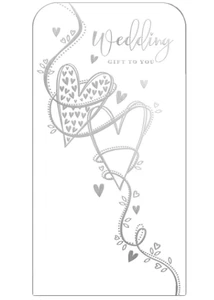 Wedding Gift Money Wallet Card Voucher Cash With Envelope 'Wedding Gift For You' - Picture 1 of 1