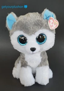 TY 2013 BEANIE BOOS SLUSH THE HUSKY FELPA 10 - Imagen 1 de 2