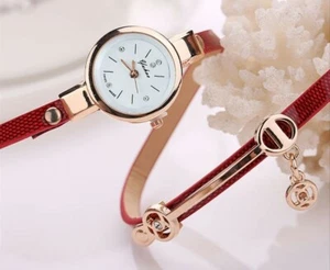 Women's Bracelet Wrist Watch Wrap Style Bangel Quartz Fashion Watch Free Ship - Bild 1 von 18