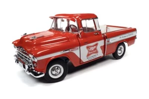 MILLER HIGH LIFE 1957 CHEVY CAMEO PICKUP TRUCK 1/18 scale DIECAST CAR - Picture 1 of 10