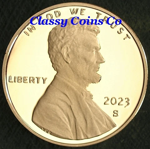 2023 S Proof Lincoln Cent ☆☆ Great For Sets ☆☆ Fresh From Proof Set ☆☆ Cover