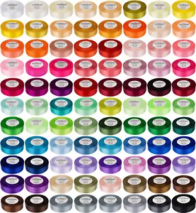 84 Farben Satinband 38mm / 5m oder 32m 0,12€/m SCHLEIFENBAND Dekoband Geschenk - Bild 1 von 84