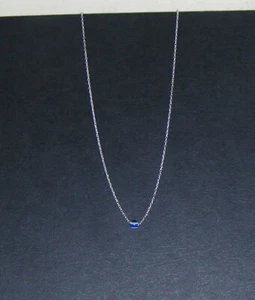 Handmade  Evil Eye. Pure Silver Neckles FREESHIP - Picture 1 of 2