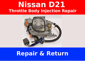 REPAIR SERVICE 86-89 Nissan D21 Hardbody Pathfinder Throttle Body TBI Injectors