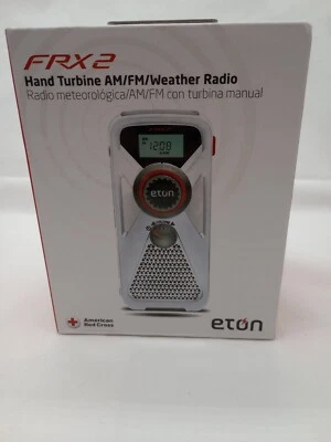 Eton American Red Cross FRX2 Hand Turbine AM/FM/NOAA Weather Radio with USB S... - Image 1 of 4