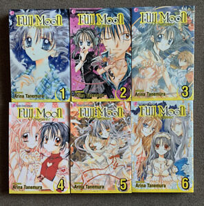Full Moon Wo Sagashite Manga 1-6 Lot English by Arina Tanemura