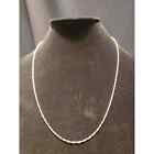 New Danecraft Twisted Rope Link Chain Silver Tone Womens Mens Jewelry Costume