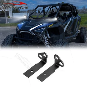 For 22-25 Polaris RZR Pro R/Turbo R A-Pillar Pod Light Mounts Keeps Rubber Boot - Picture 1 of 10
