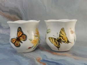 Lenox-Butterfly Meadow Set of 2 Votives - Picture 1 of 7