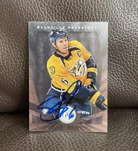 Shea Weber Signed 2013-14 Panini Totally Certified Hockey Card #118 Predators - Picture 1 of 2