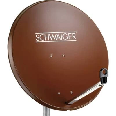 Schwaiger SPI996.2 Antenna SAT 80 cm Materiale riflettente: Acciaio Rosso