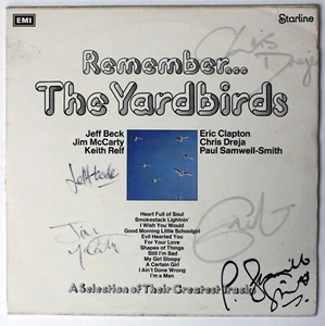 The Yardbirds Signed Album - Picture 1 of 3